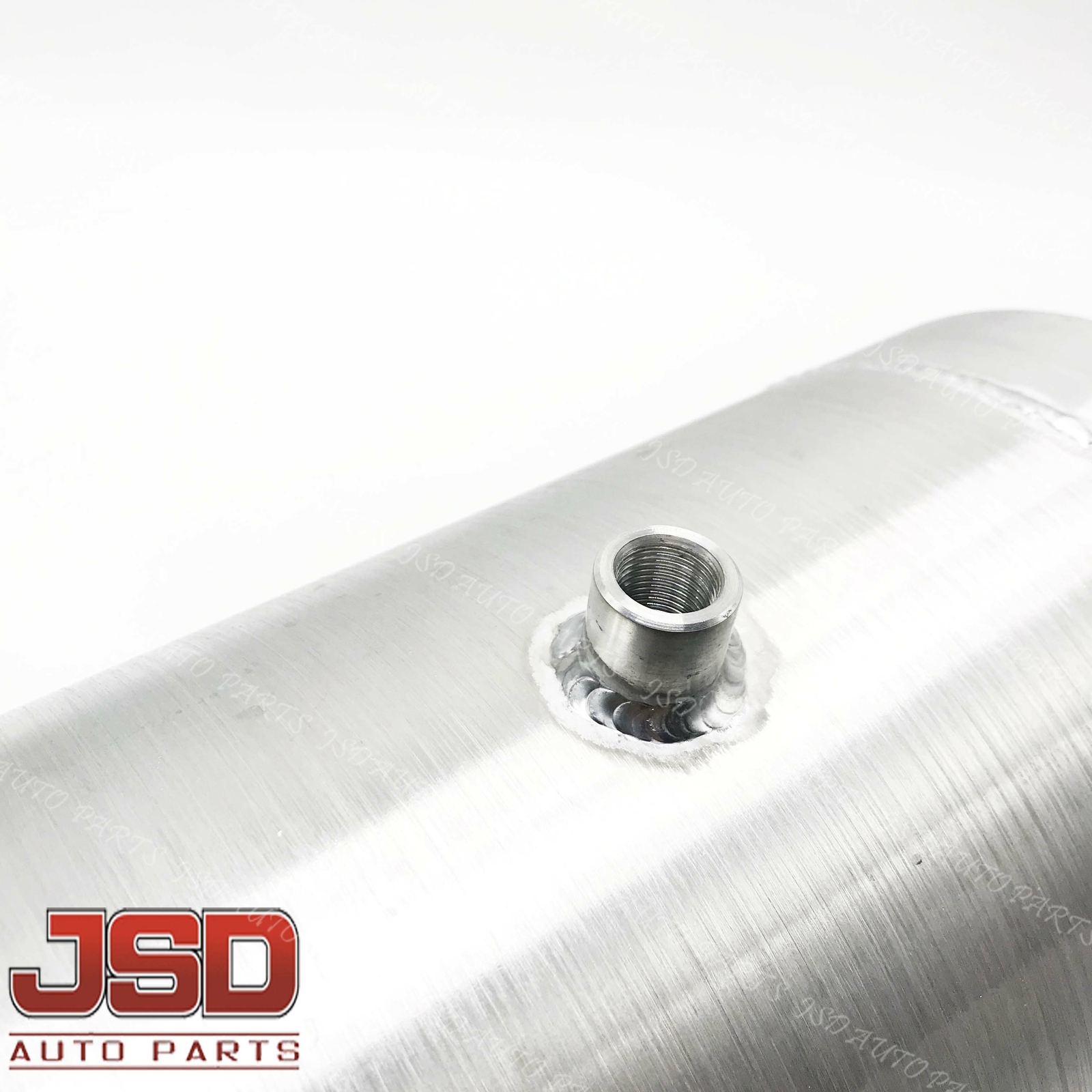 NEW Center Fill 3.25 Gallon 8" x16" Spun Aluminum Gas/Fuel Tank 3/8 NPT Outlet