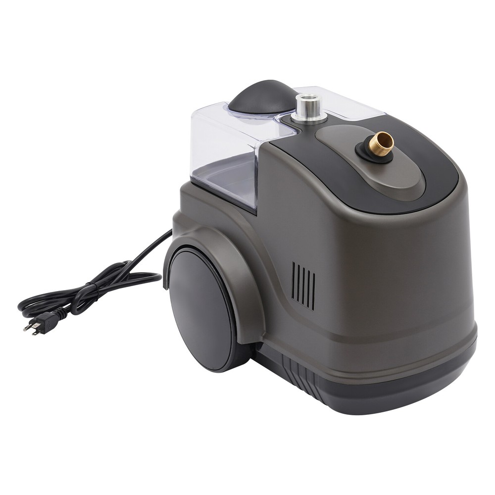 Standing Garment Steamer for Clothes Roll Wheels Wrinkle Remover Continuous
