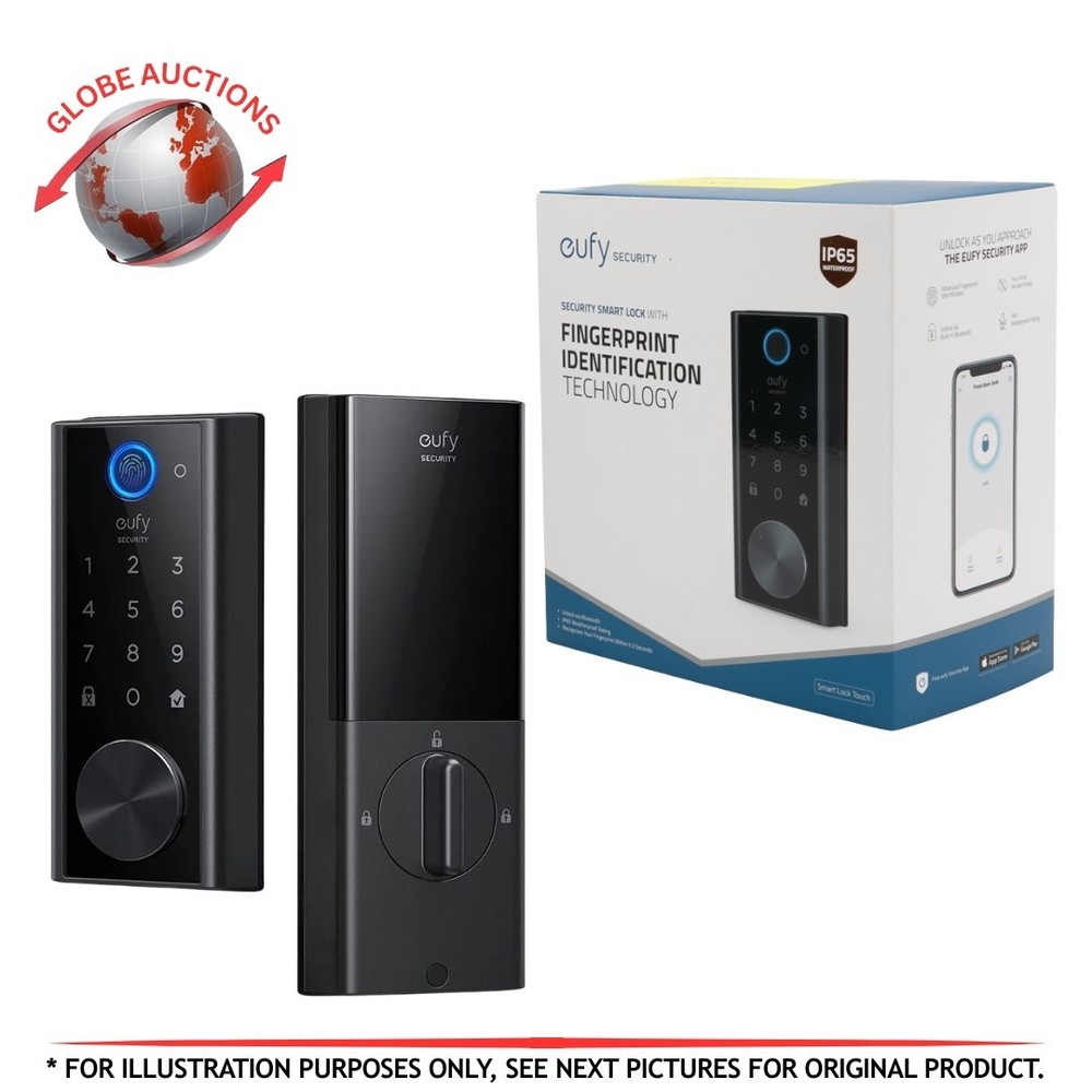Eufy Security Smart Fingerprint/Bluetooth Touch Lock  (T8510) Security Lock
