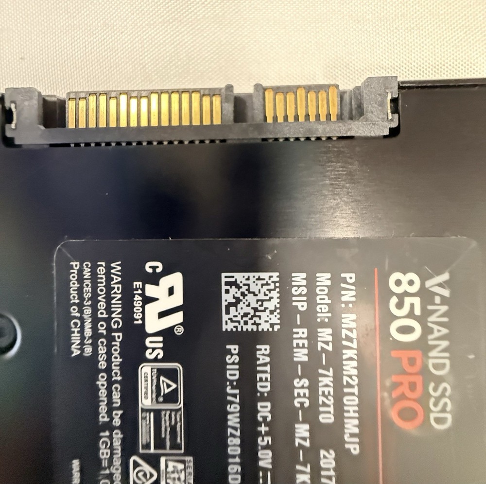 SAMSUNG 850 PRO 2TB INTERNAL 2.5