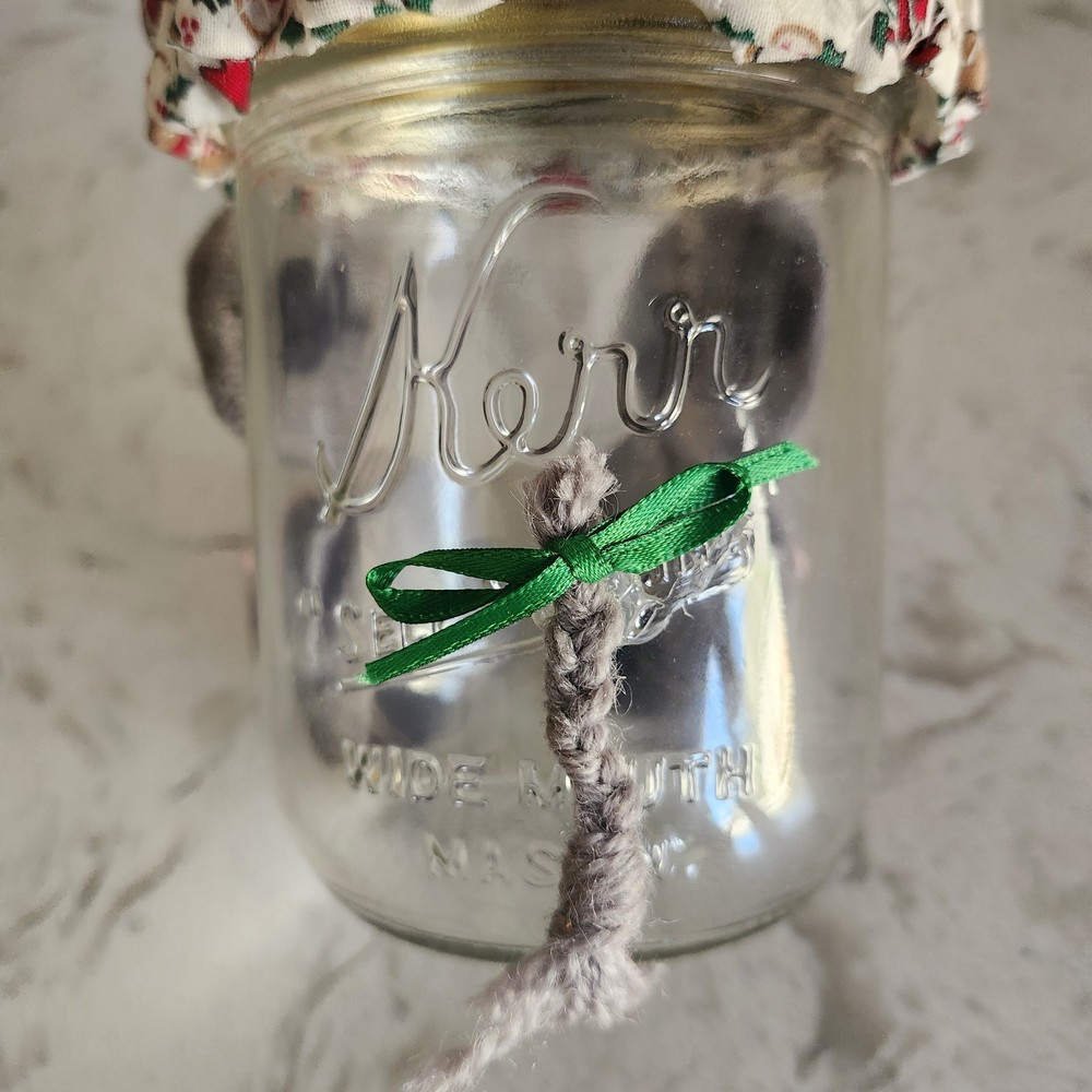 Vintage Kerr Elephant Mason Jar
