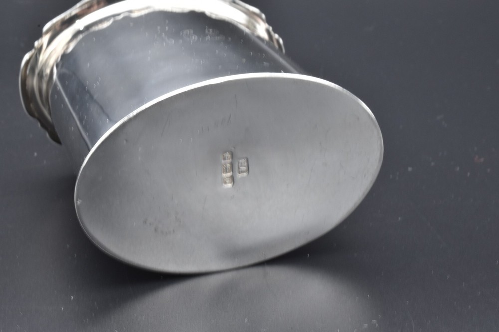 Edward VII Sterling Silver Tea Caddy 1907