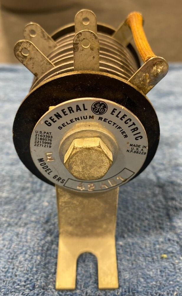 General Electric Selenium Rectifier 6RS-42 AL1