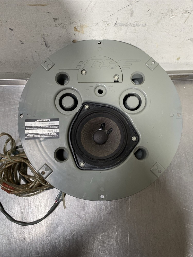 Bose 102 FB Flush Mount Ceiling Commercial Speaker (PAIR)/works