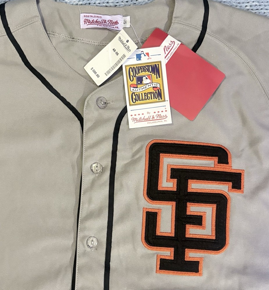 Authentic Autographed Will Clark World Series Mitchell & Ness Jersey Giants