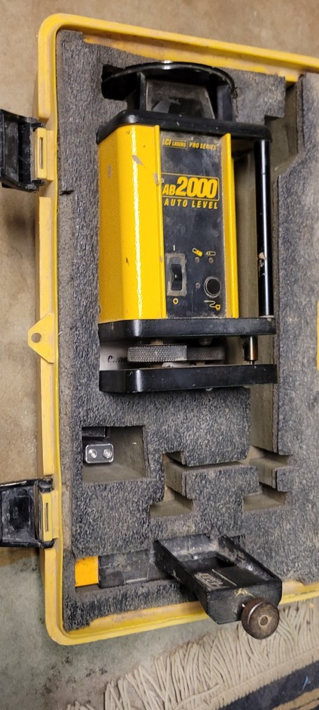 LCI Lasers AB2000 Auto Leveling Rotary Laser With Case