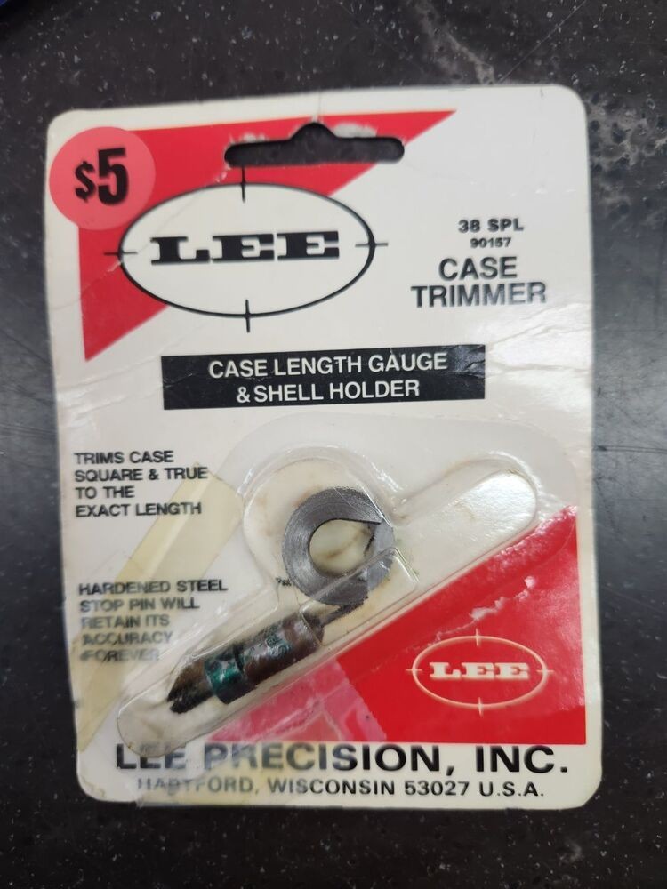 Lee 38 spl Case Trimmer 90157 (518140)