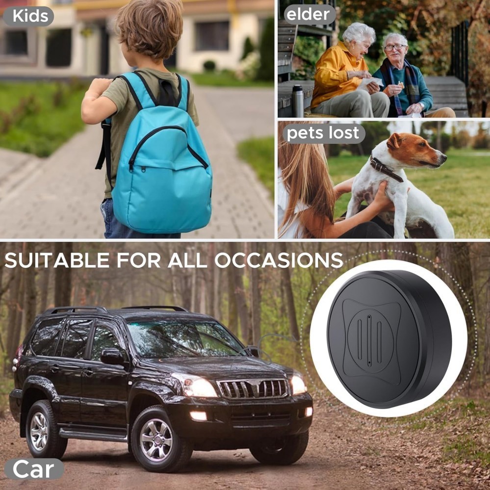 Time GPS Tracker-Mini GPS Car Tracker Magnetic Device Wireless Universal Real