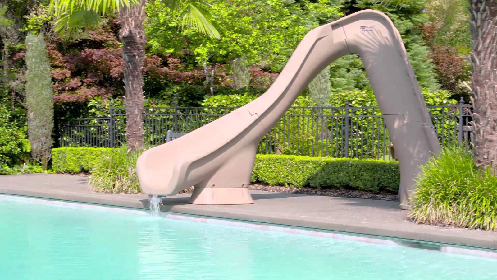 S.R. Smith Typhoon Swimming Pool Slide for In-Ground Swimming Pools