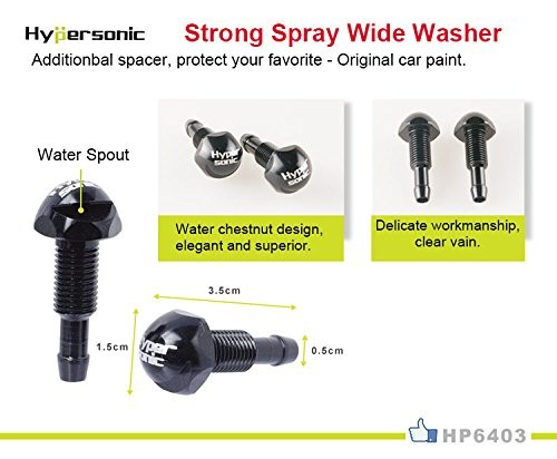 Universal Car Windshield Washer Sprayer 2Pcs Vehicle Nozzle