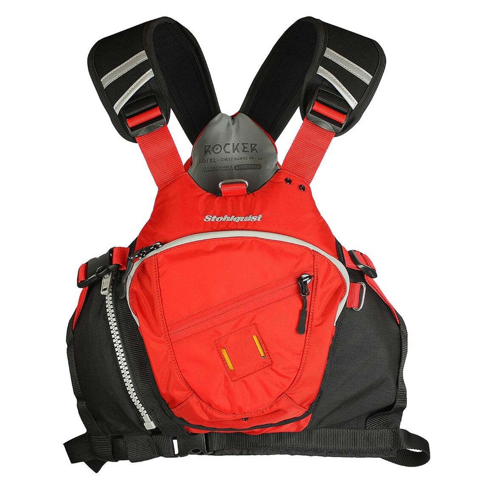 Stohlquist Rocker PFD (color: Red Grey)