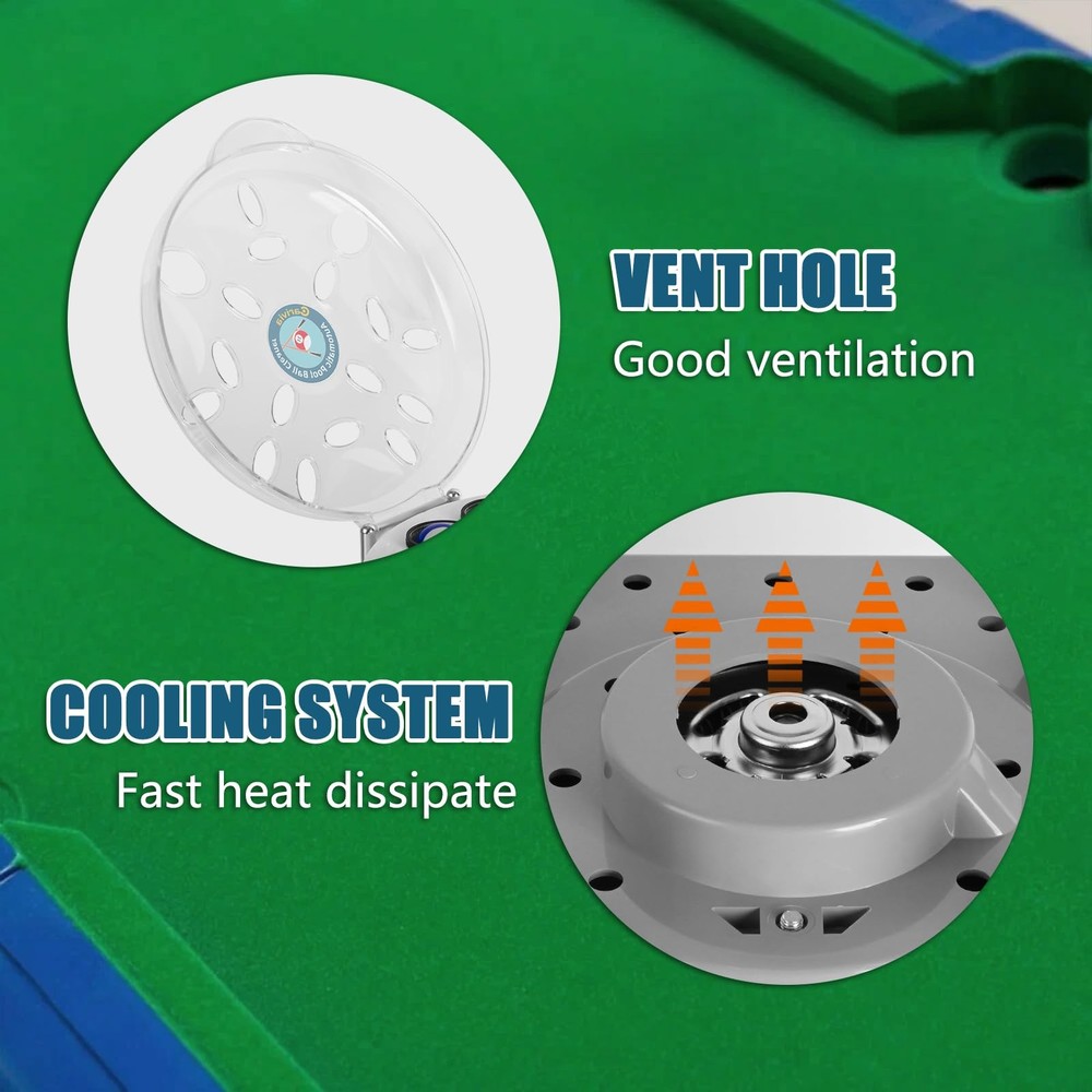 Pool Cleaner,110V Automatic Billiard Cleaner,Pool Cleaner Machine,Electronic ...