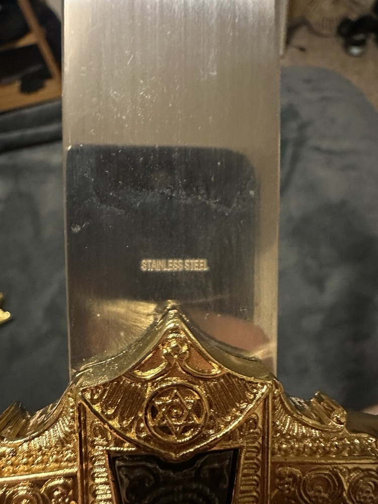 King Solomon Dagger with Scabbard T162