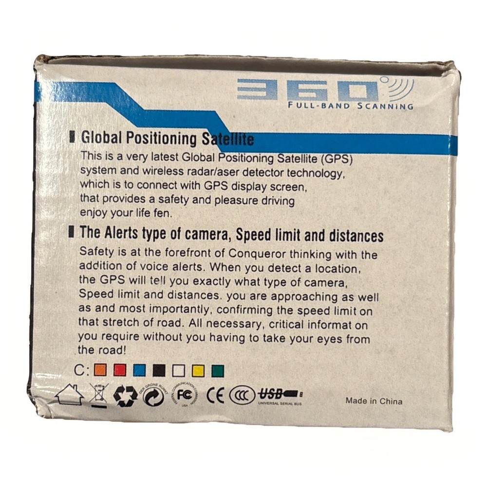 Radar Detectors Global Positioning System 360 Car Speed Testing System NEW