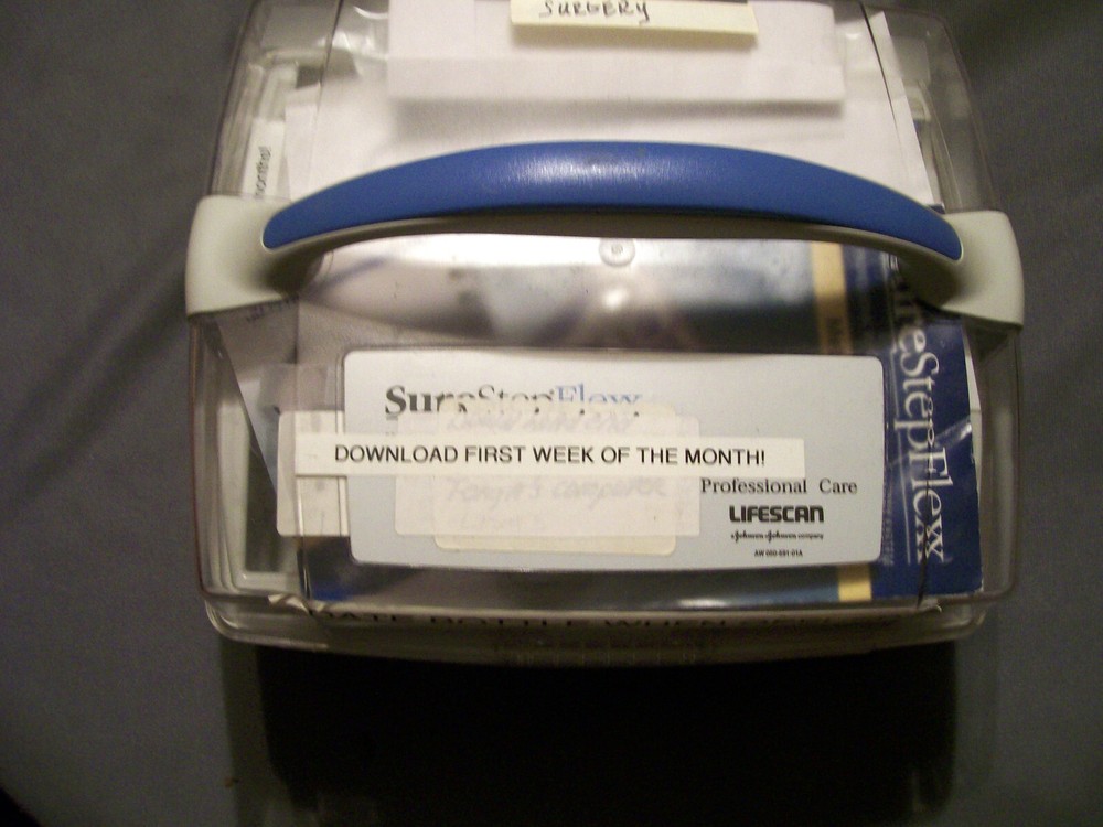 SURE STEP FLEX LIFESCAN WITH CASE AND METER ONLY