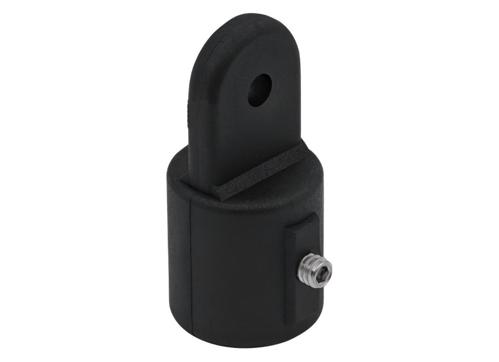 Whitecap outside eye end | black set of two