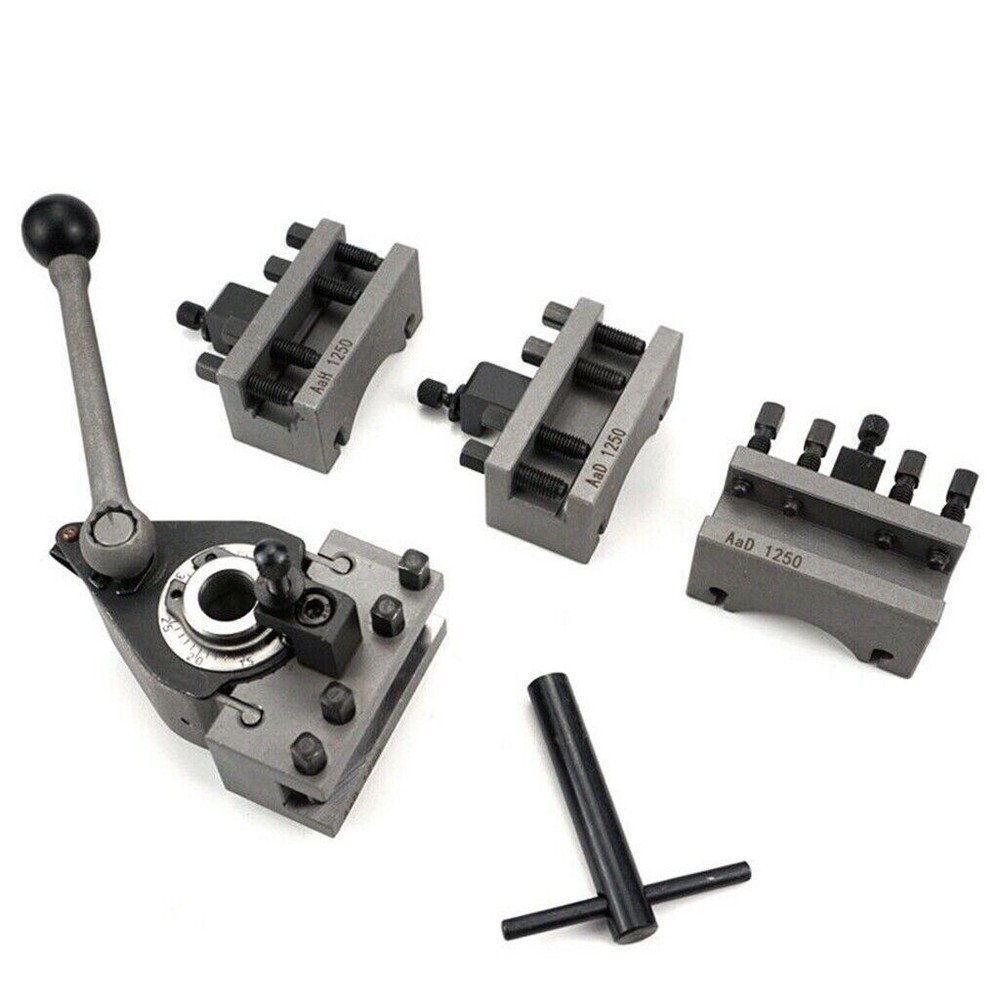 Aa Size Quick Change Tool Post Holder for Mini Lathe Multifix Lathe Tool Post