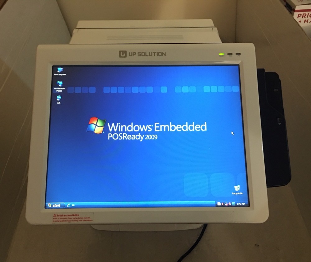 POSBANK UP 7000 POS SYSTEM 15"