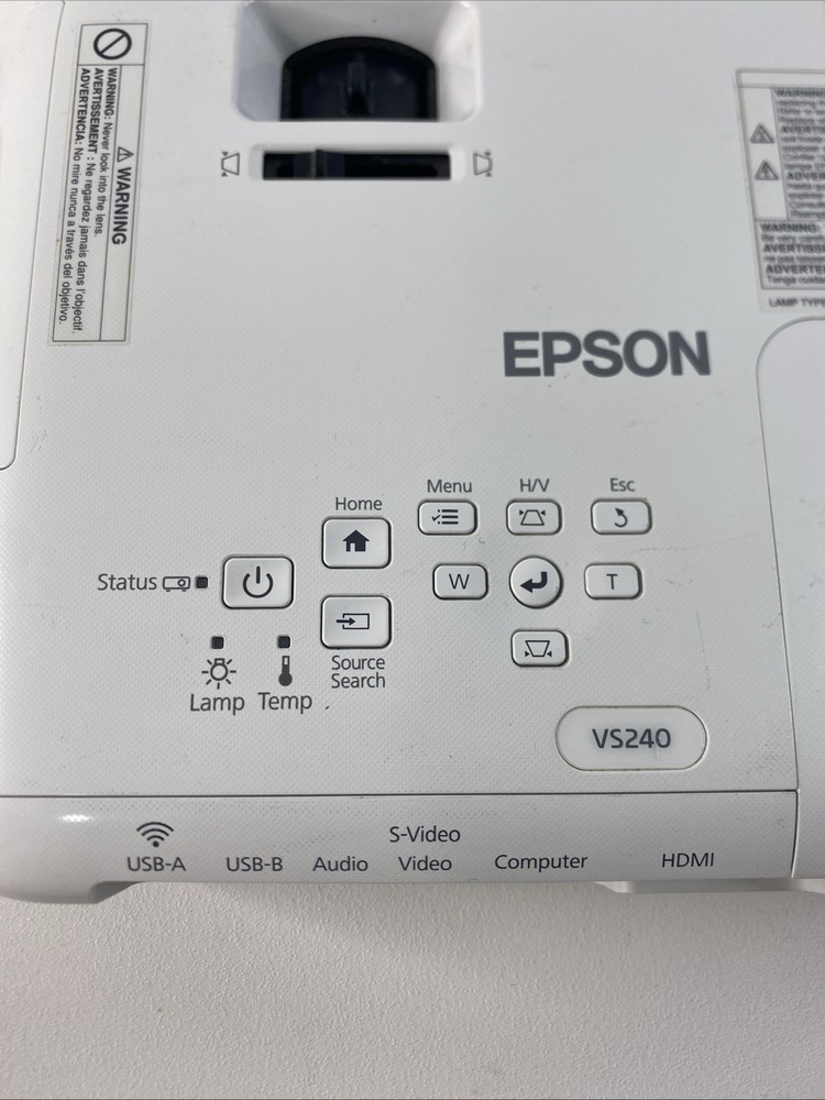 Epson LCD Projector H719A Tested & Working