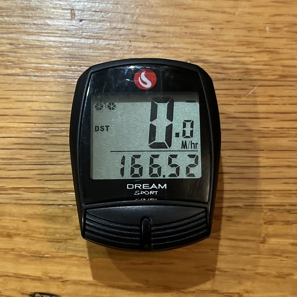 DREAM SPORT Bike Computer 16-Function Waterproof Bicycle Speedometer & Odometer