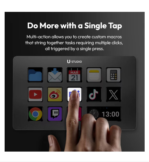 Ulanzi D200 Production Console Studio Controller for Streaming