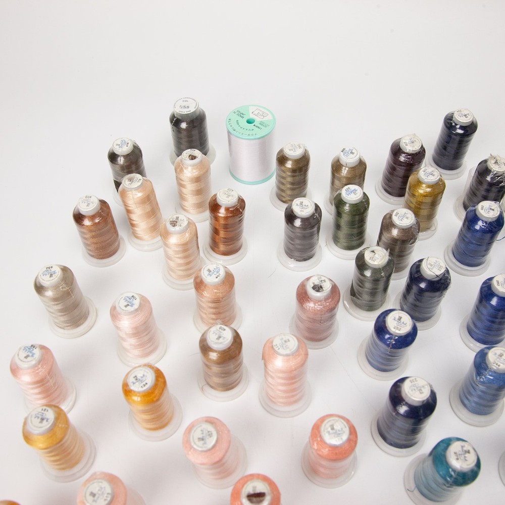 Machine Embroidery Thread 500m Lot 107 Spools Thread Art