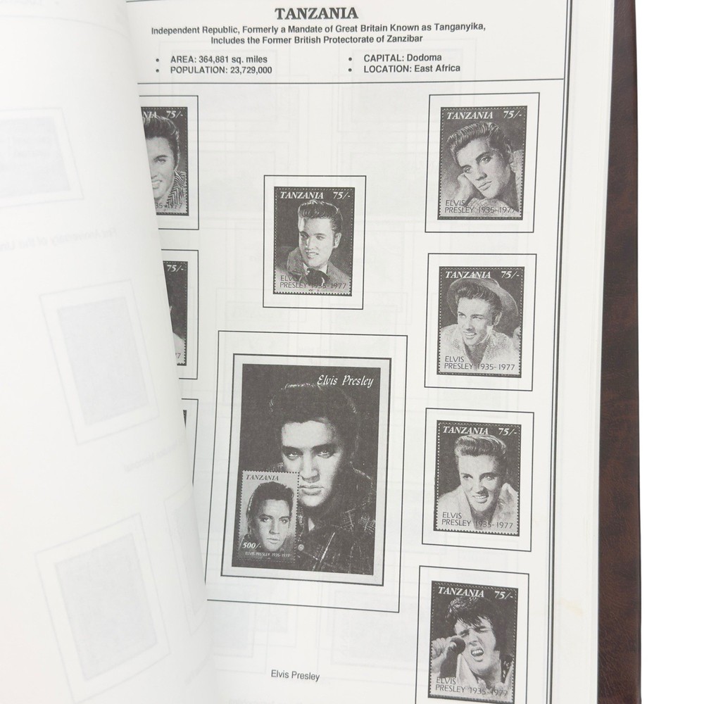 Kenmore World Album 1995 Brown Philately Stamp Collecting 2 Post Binder Unused