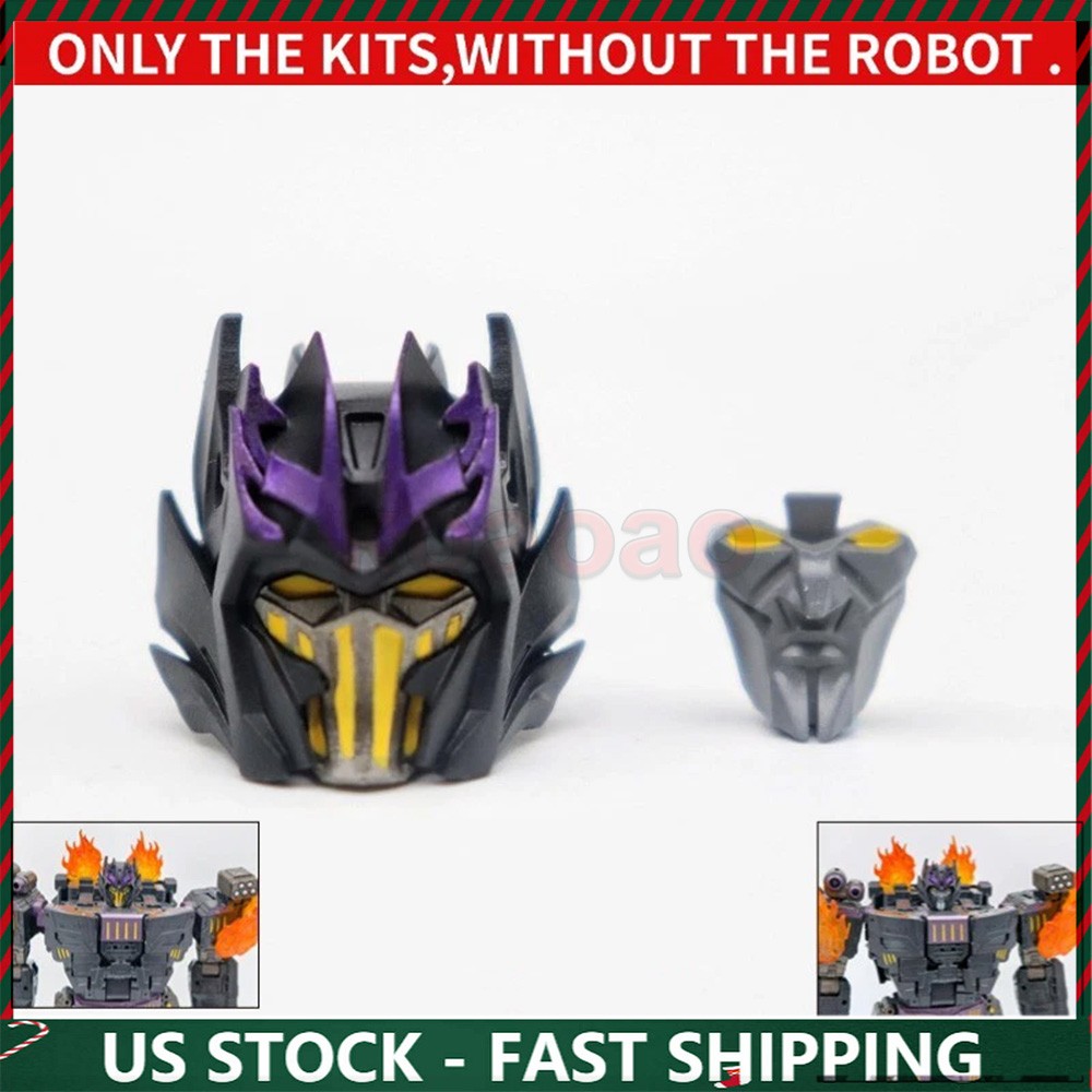 US shipping ! ABS casting Head Upgrade Kit For AOTP Megatronus The Fallen