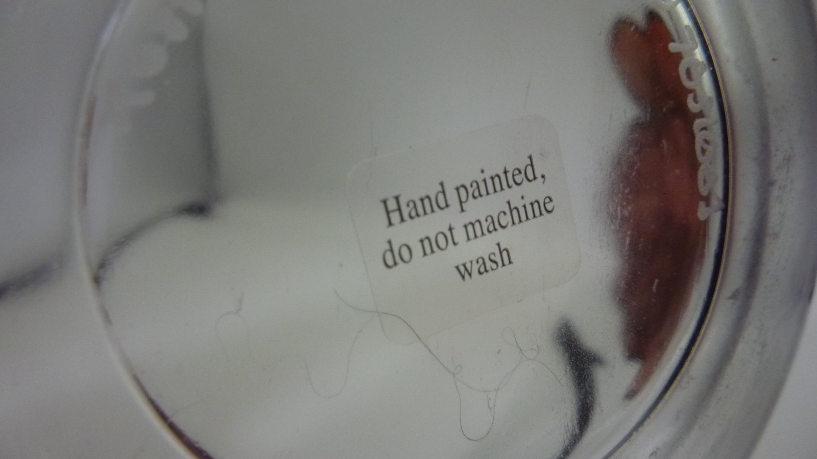 KOSTA BODA Bowl Red Rose Tattoo 9” Large Decorative 🌹 Signed # ’d Art Glass 3