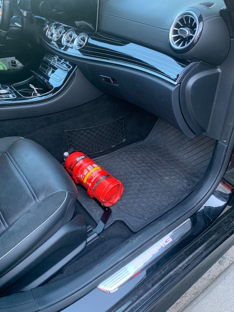 For Mercedes -Benz E class AMG fire extinguisher bracket