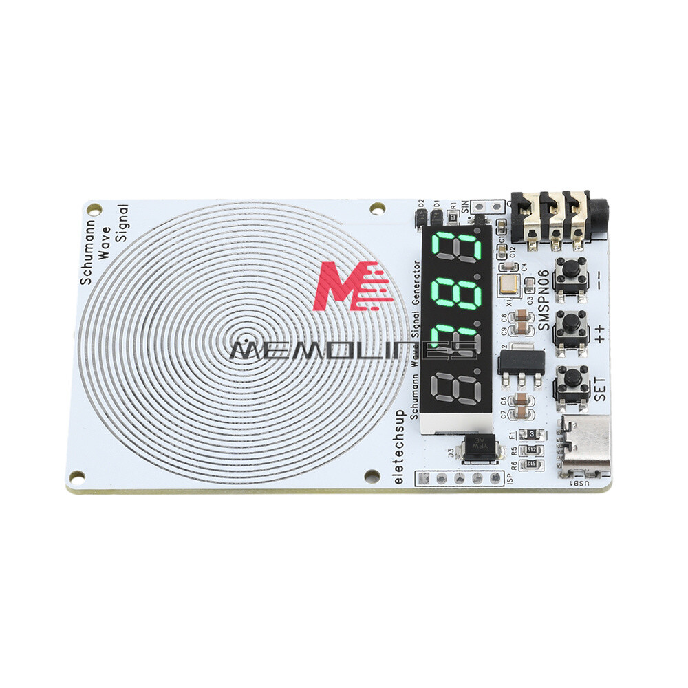 Adjustable 0.01Hz~9999Hz Frequency Schumann Wave Generator 4Bit Digital Display