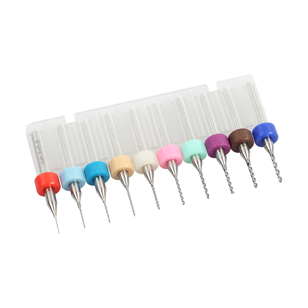 59 Pcs Precision Pin Vise Tools Mini Micro Hand Twist Drill Bits Set Rotary Kit