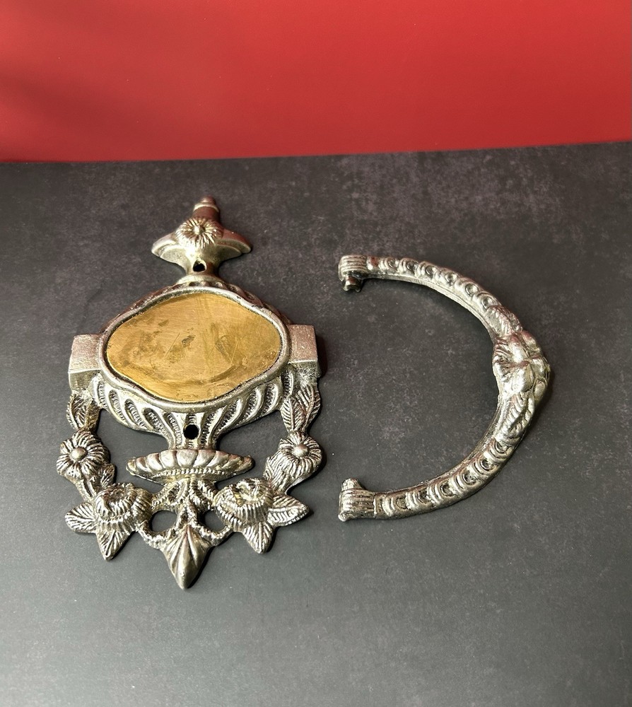 Ornate Solid Brass Gargoyle Personalize Door Knocker Made In England