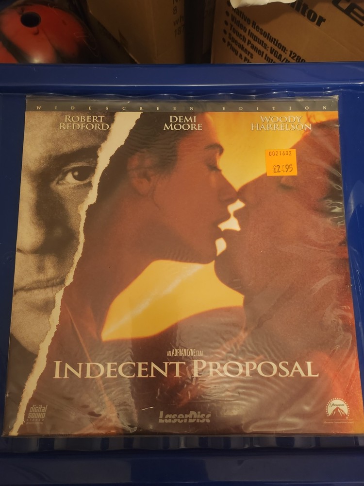 Indecent Proposal Laserdisc