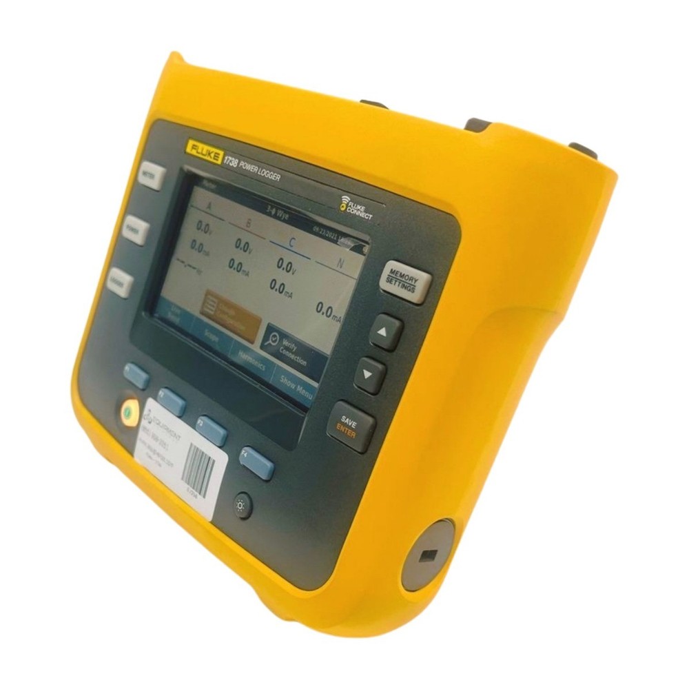 Fluke 1738 Three Phase Power Quality Logger Analyzer NICE