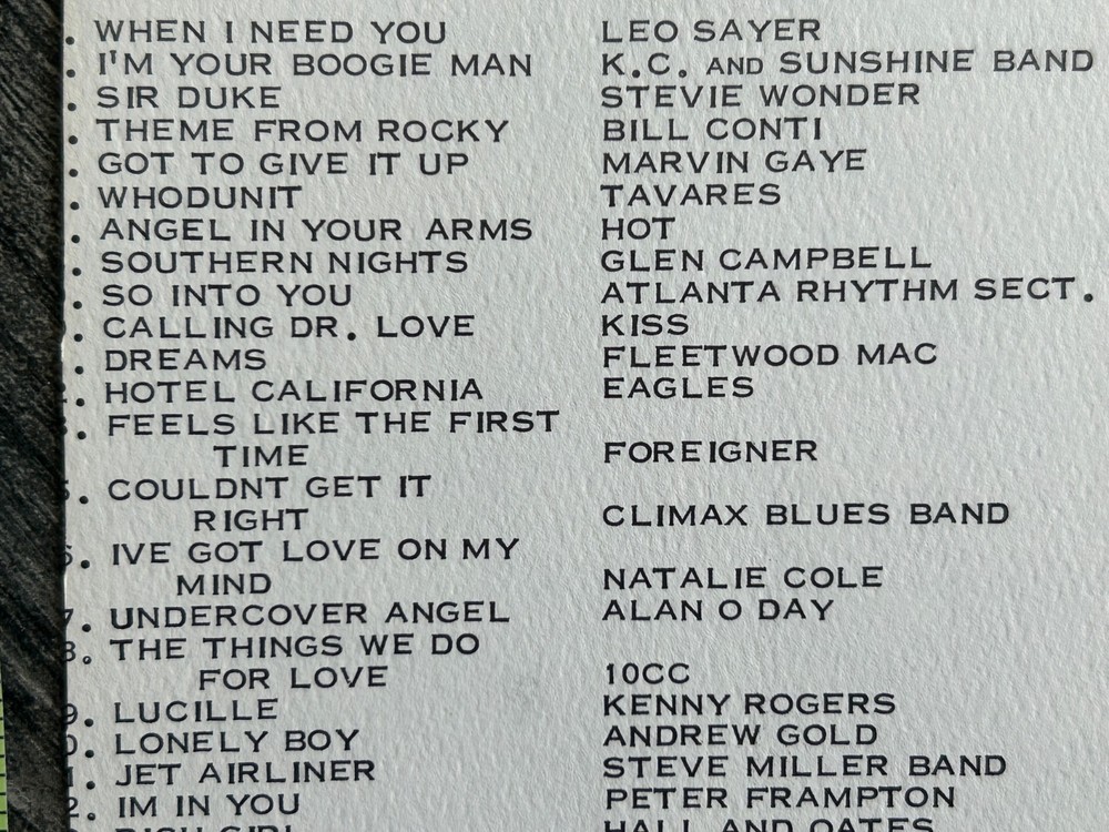 KISS Ad Radio Survey Calling Dr Love 1977 Rock And Roll Over Vintage Kiss Aucoin