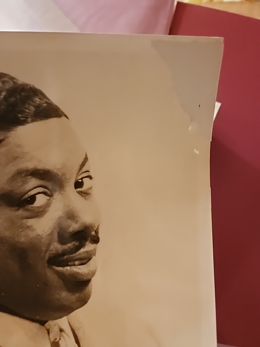 1960 PINKNEY ROBERTS FASHION PLATE EMCEE HANDBILL PRESS PHOTOS TELEGRAM VINTAGE