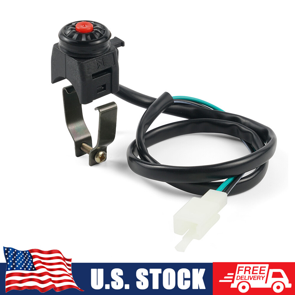 Kill Ignition Switch Electric Start Horn & Mount Hardware For motorcycle ATVS