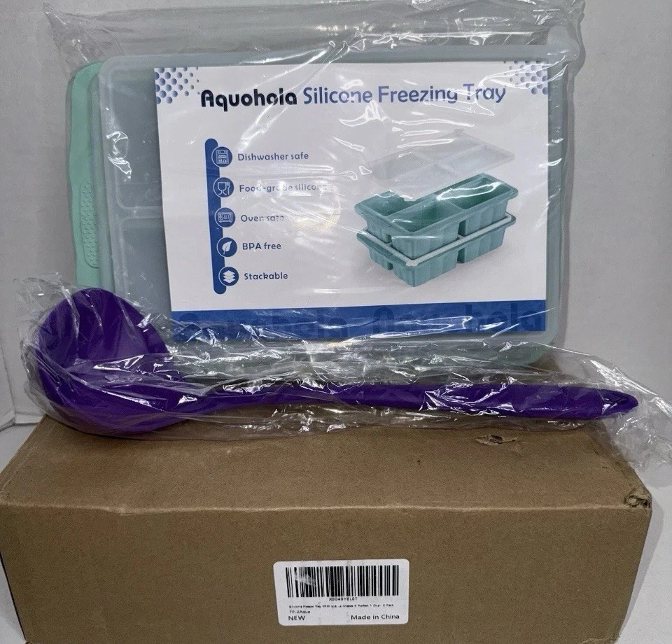 Silicone Freezer Tray With Lid