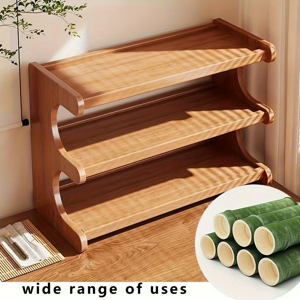 3-tier Bamboo Spice Rack Organizer And Seasoning Jar Excellent Tiered Wooden
