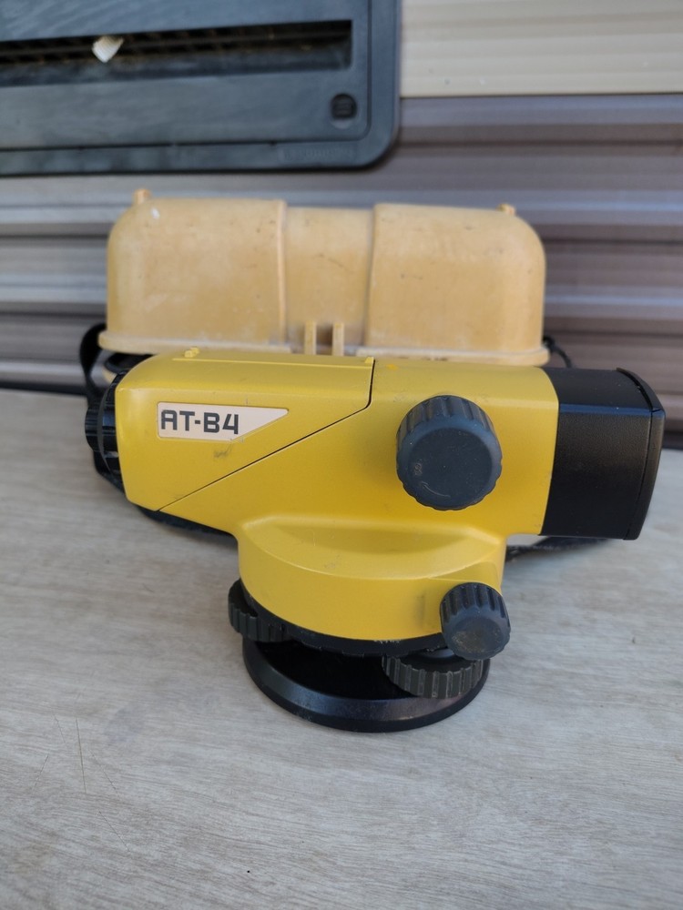Topcon AT-B4A Automatic Optical Level Surveying Tool In Case