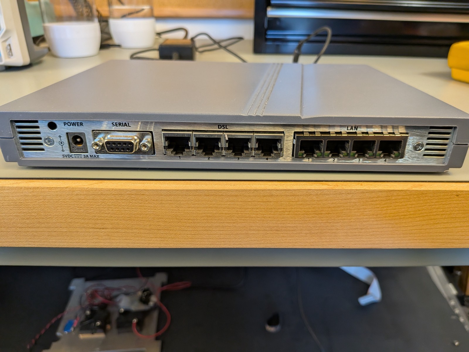 Zhone ETHX-3044-US (Rev 1 P1) Ethernet Access Device - Working When Last Setup