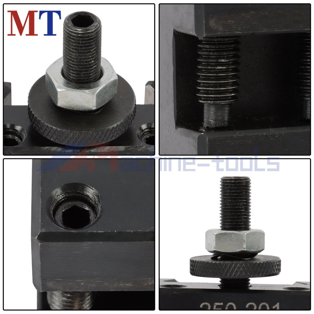 Industrial BXA Tool Post Set 250-200 for Precision Lathe Work