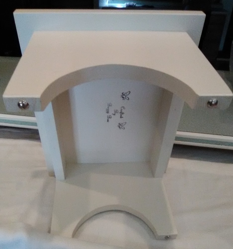 Hand Made and Decaled Childs Stool By Buzzy Bee