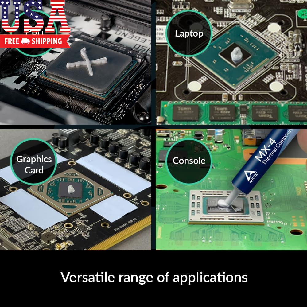 MX-4 (4 G) - Premium Performance Thermal Paste for All Processors (CPU, GPU - PC
