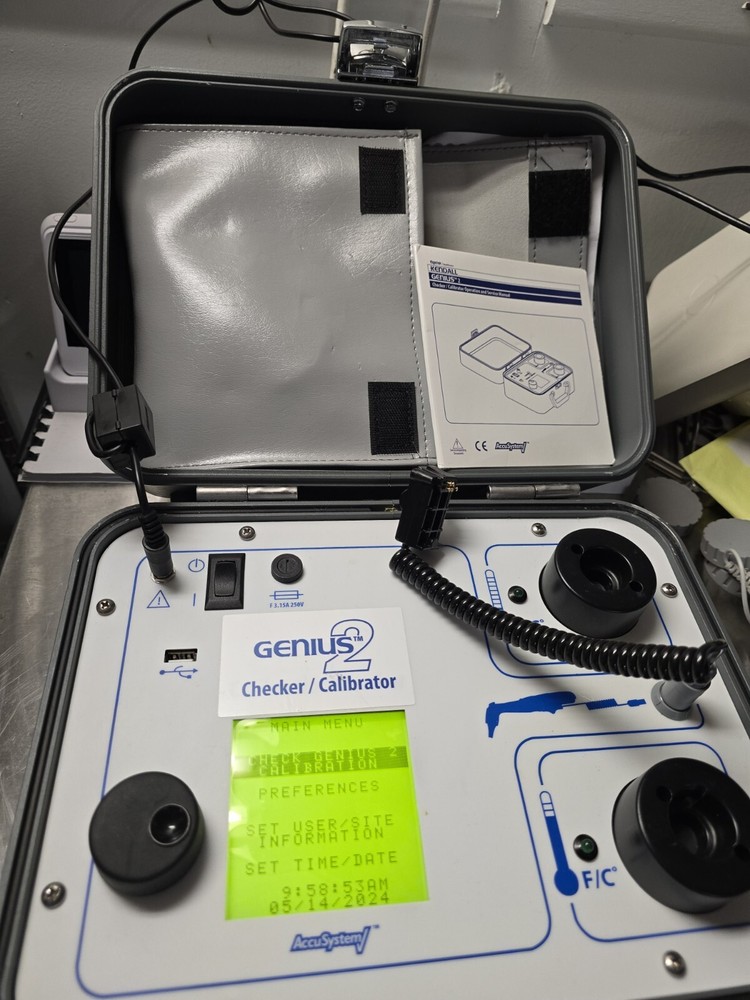 KENDALL Genius 2 Checker/Calibrator  as Pictured Working Nice Condition