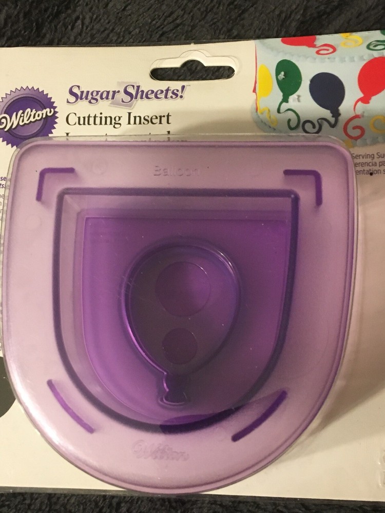 ~New MSRP $12.99~WILTON~Sugar Sheets Cutting Insert~BALLOON