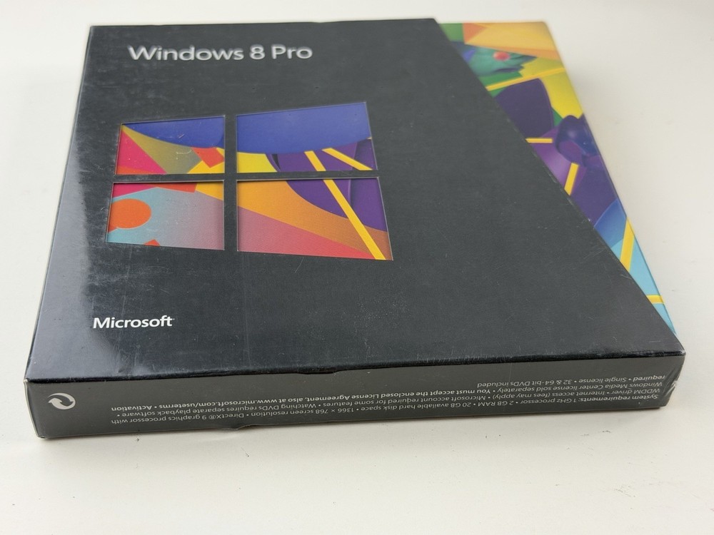 Microsoft Windows 8 Pro Full 32Bit & 64Bit English Genuine