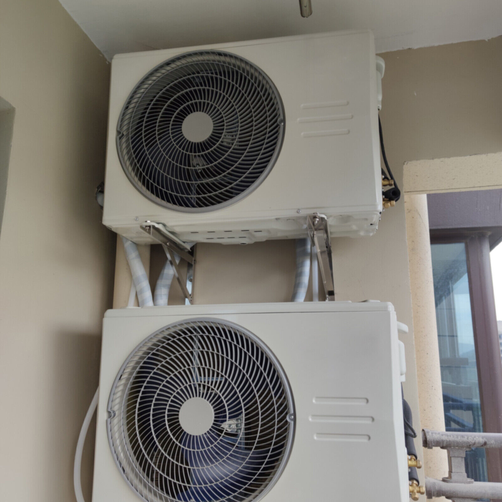 2x Wall Mounting Bracket for Mini Split Air Conditioner Outdoor Stainless Steel