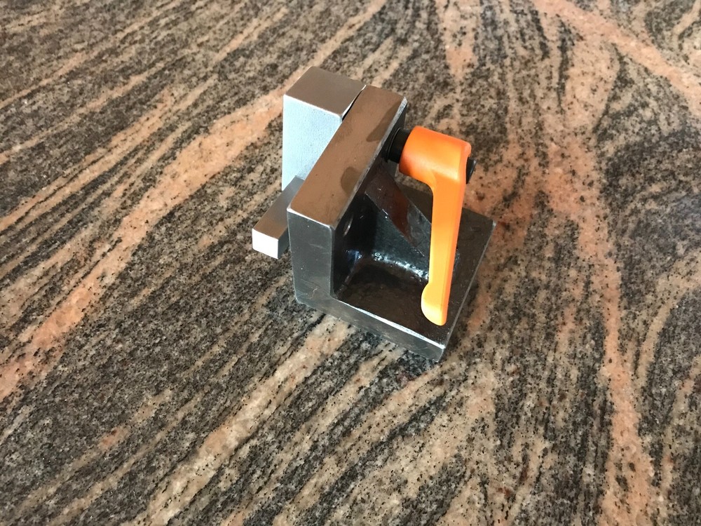 Knife Maker's Center Line Scribe, Angle Block Scribe, 2X72 Knife Grinder Scribe